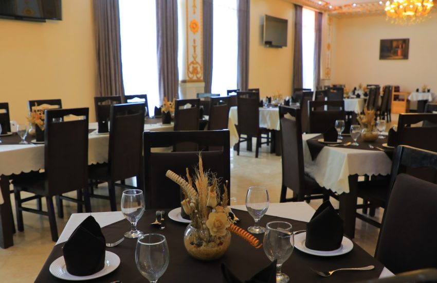 restaurant at Kabul Taj Hotel